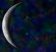 Der Mond ist "Abnehmender Halbmond"