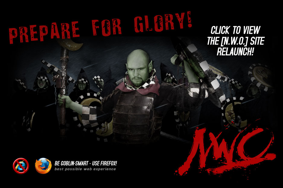 Prepare for glory! [NWO]